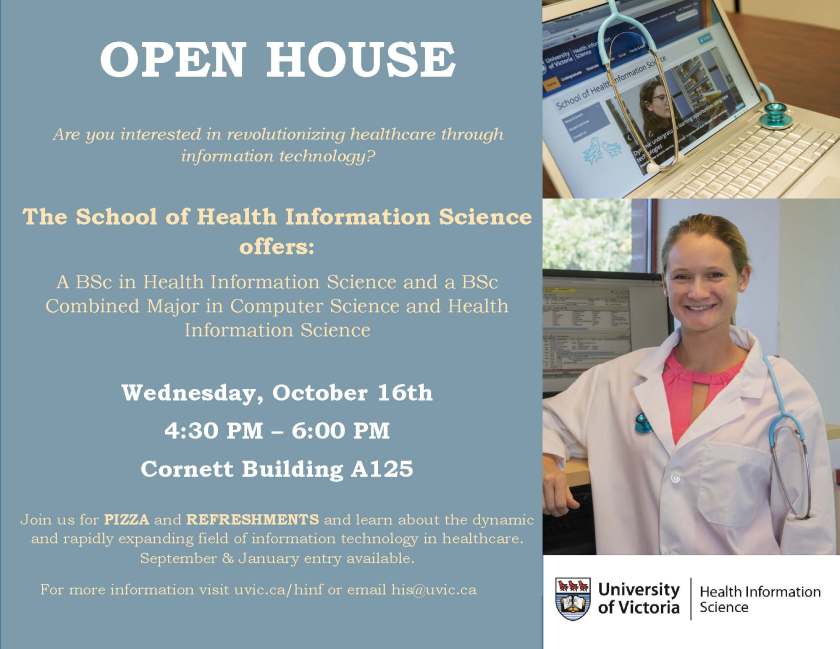 HINF fall open house 2019_Poster